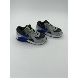Nike Air Max Excee Toddler Iron Grey/Game Royal/Volt Size 8C